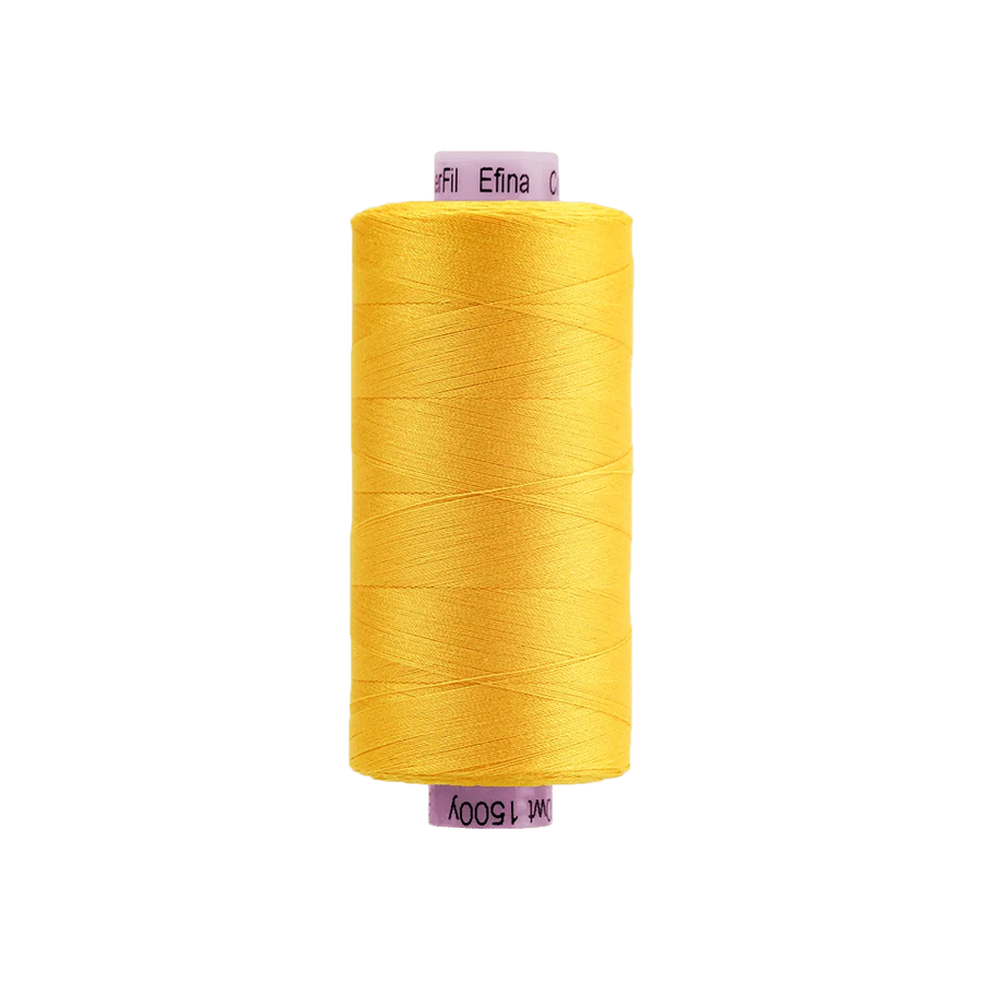 EFINA: 60wt Cotton 1500yds-Sun Yellow 34