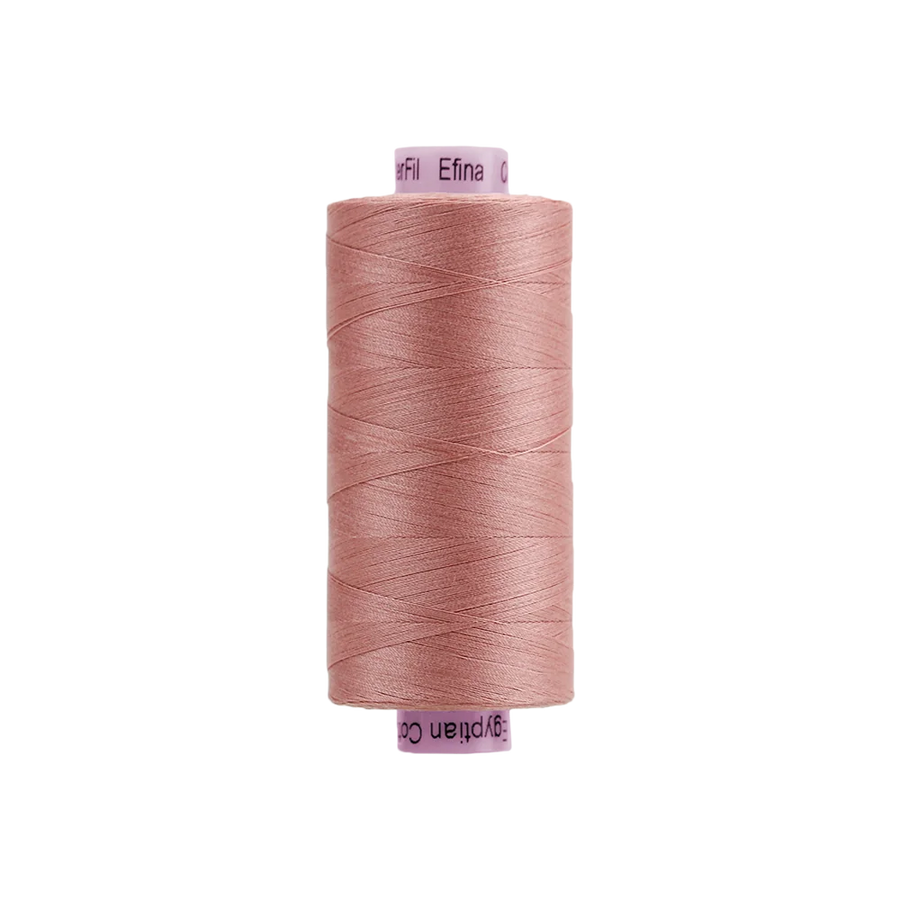 EFINA: 60wt Cotton 1500yds-Toasted Pink 81