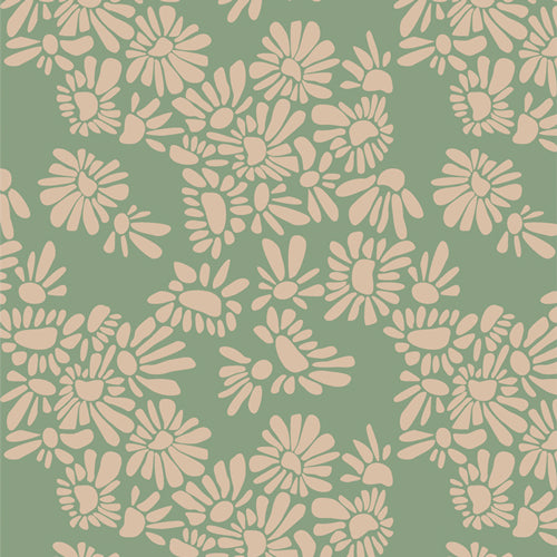 EVOLE: Meadow-Matcha (1/4 Yard)