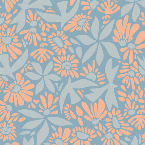 EVOLVE: Evolve-Cerulean (1/4 Yard)