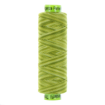 ELEGANZA: 8wt Cotton 70yds-Variegated Inchworm 12
