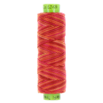 ELEGANZA: 8wt Cotton 70yds-Variegated Wildfire 29