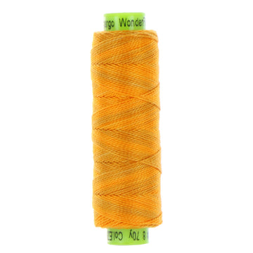 ELEGANZA: 8wt Cotton 70yds-Variegated Crushed Clementine 30