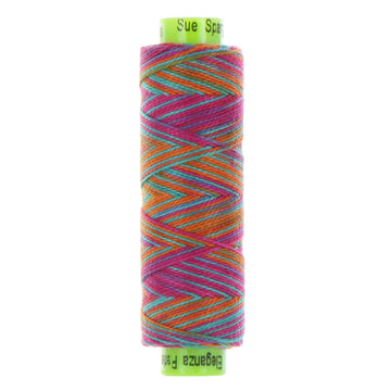 ELEGANZA: 8wt Cotton 70yds-Variegated Conga Line 47