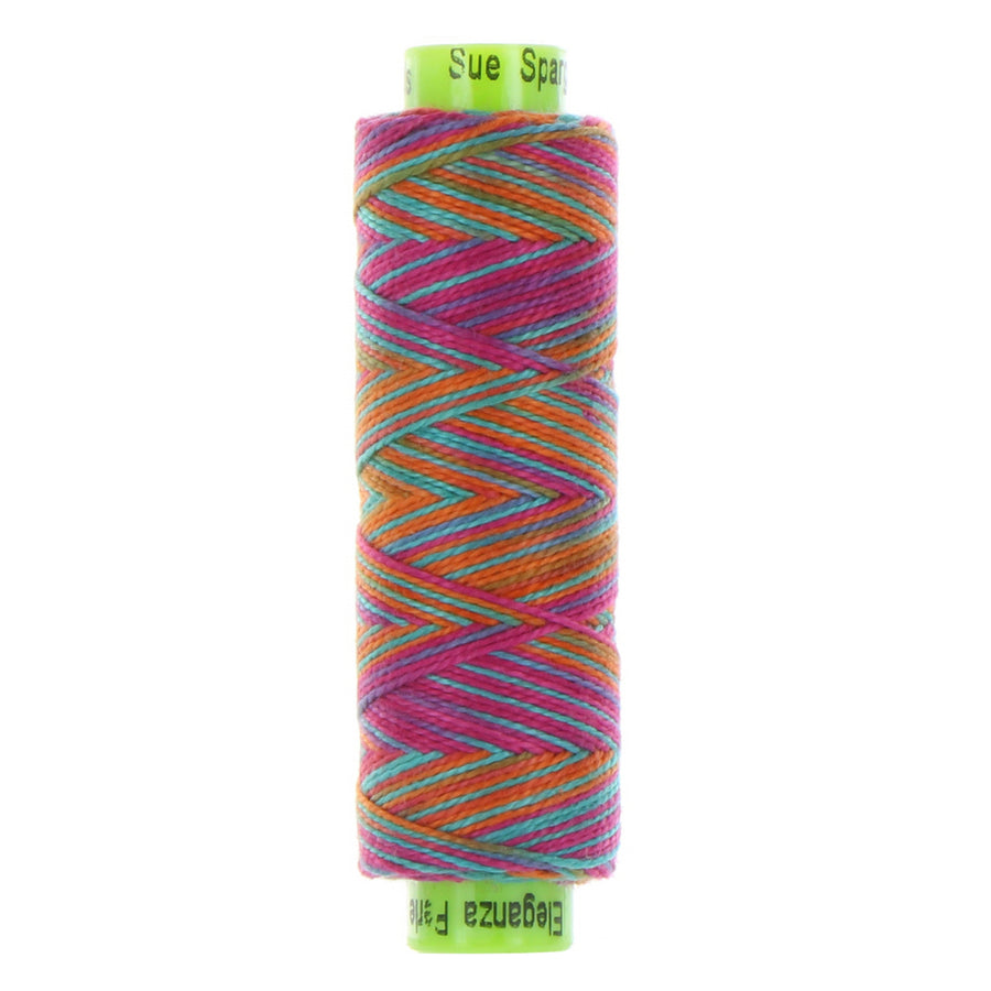 ELEGANZA: 8wt Cotton 70yds-Variegated Conga Line 47