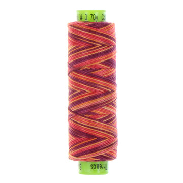 ELEGANZA: 8wt Cotton 70yds-Variegated Torch Lily 54
