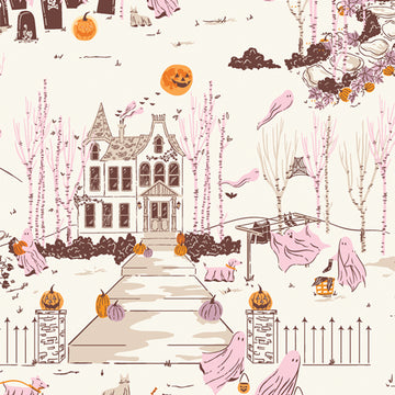 GHOSTLY & HAUNTED: Ghost Town (1/4 Yard)