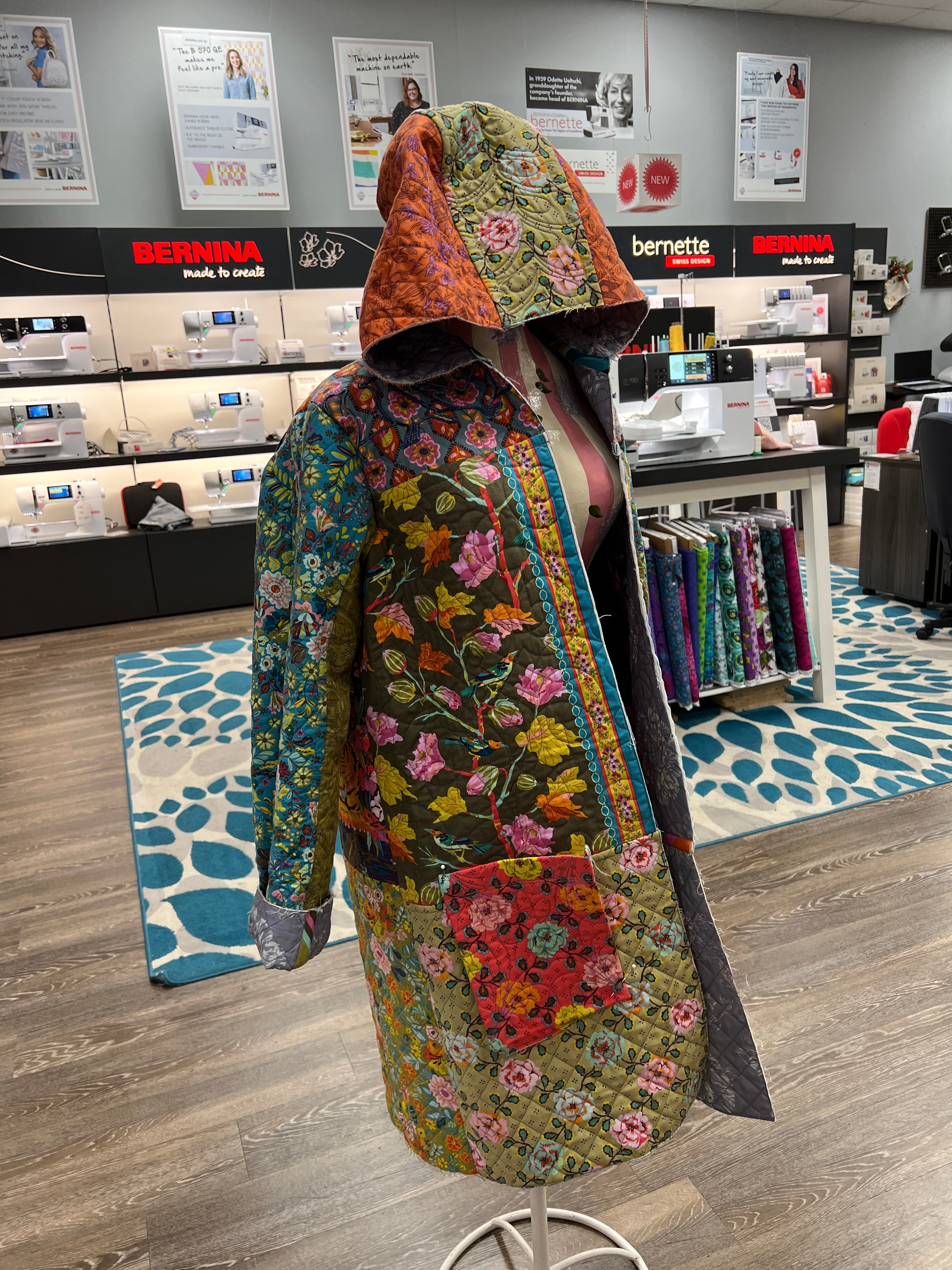 Pre-Recorded: Computerized Quilted Jacket – BERNINA of Naperville