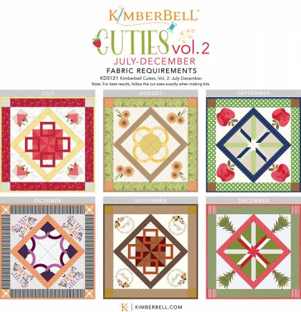 Kimberbell Cuties Volume 2 July-December
