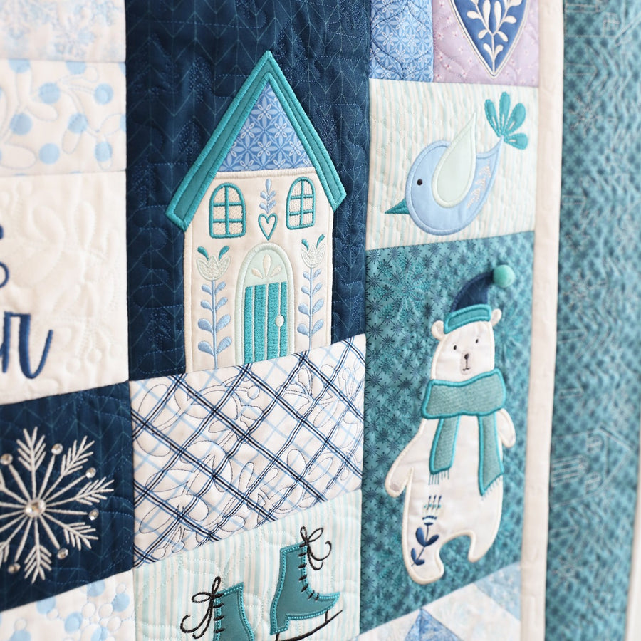 Kimberbell: Enchanted Winter Quilt Kit