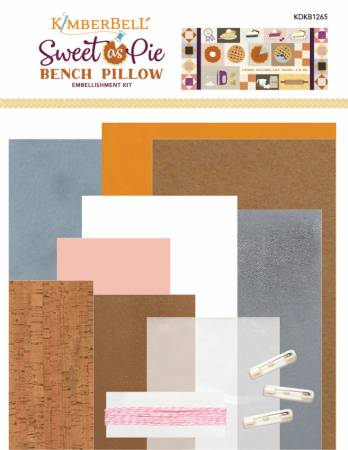 Kimberbell: Sweet as Pie Bench Pillow Embellishment Kit