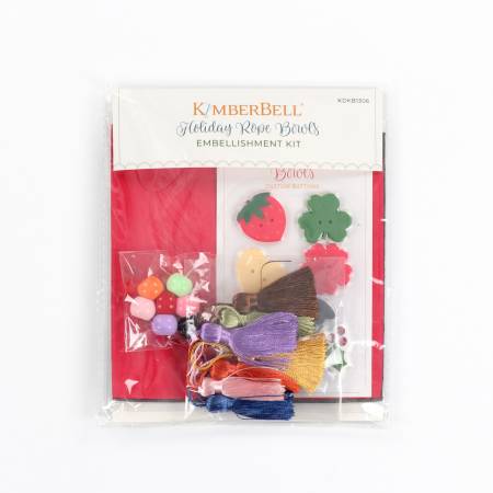 Kimberbell: Holiday Rope Bowls Embellishment Kit