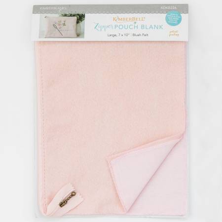 Kimberbell: Zipper Pouch Felt-Blush