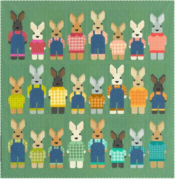 Elizabeth Hartman: THE BUNNY BUNCH Quilt Kit
