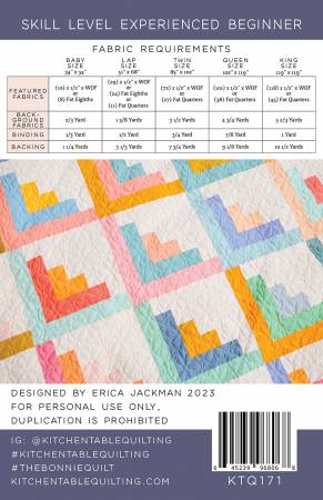 Kitchen Table Quilting: The Bonnie