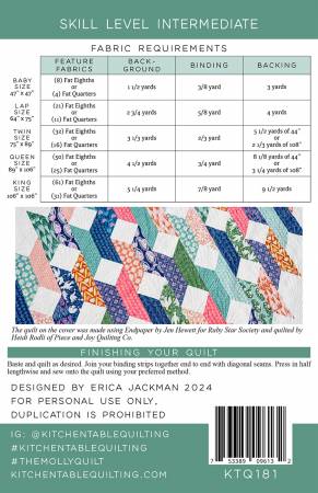 Kitchen Table Quilting: The Molly