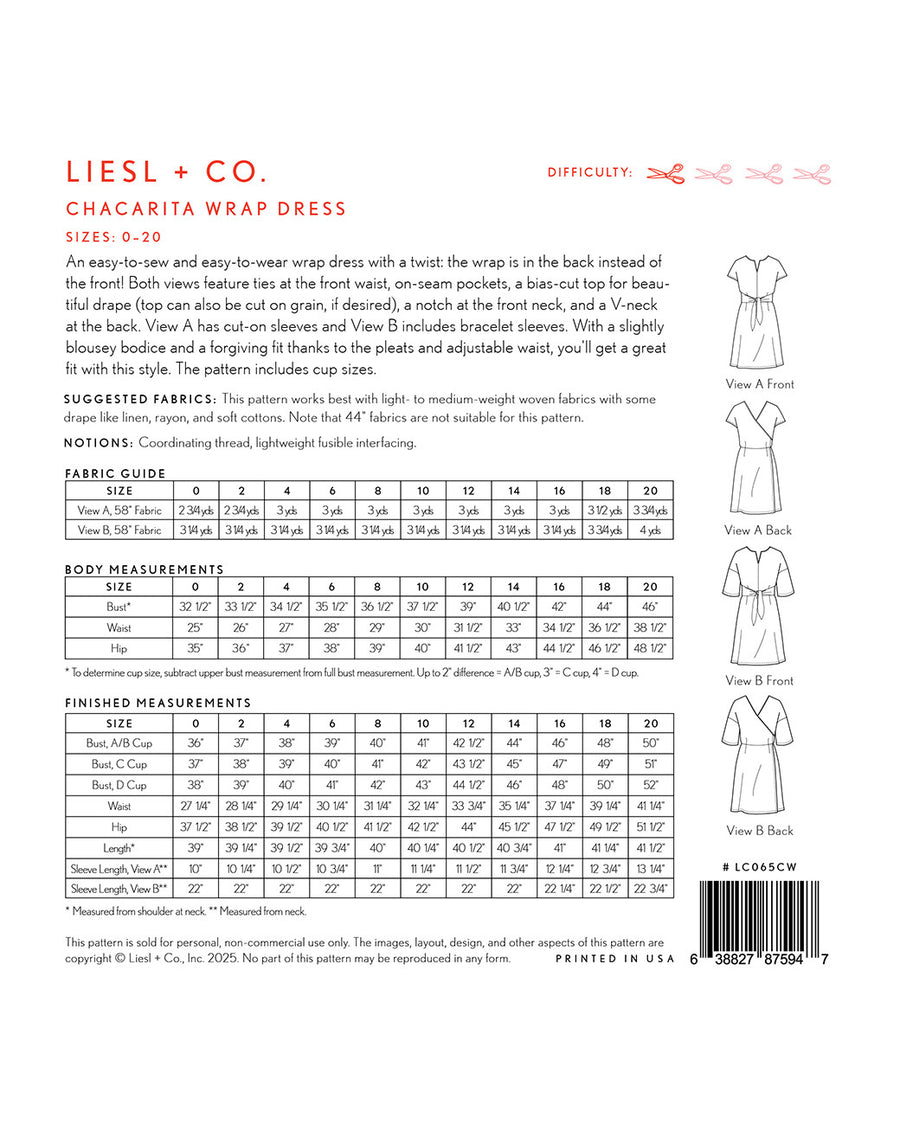 LIESL + CO: Chacarita Wrap Dress