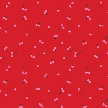 LOVE STRUCK: Cherry-ish You (1/4 Yard)