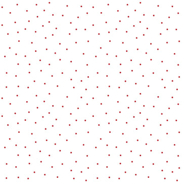 Kimberbell Basics: Tiny Dots-White/Red (1/4 Yard)