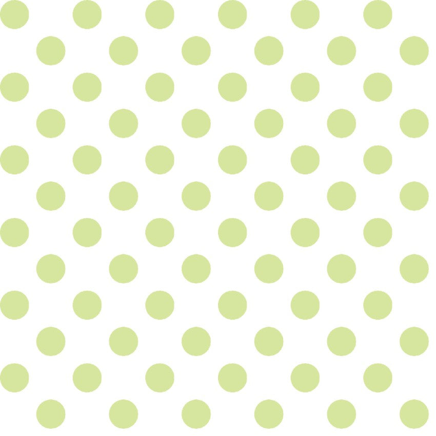 Kimberbell Basics: Dots-Pale Green (1/4 Yard)