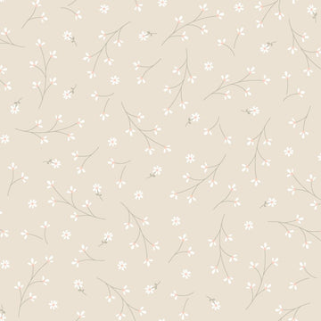 Kimberbell Basics: Pretty Petals-Cream (1/4 Yard)
