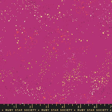 Ruby Star Society SPECKLED: 108-Metallic Wide Berry (1/4 Yard)