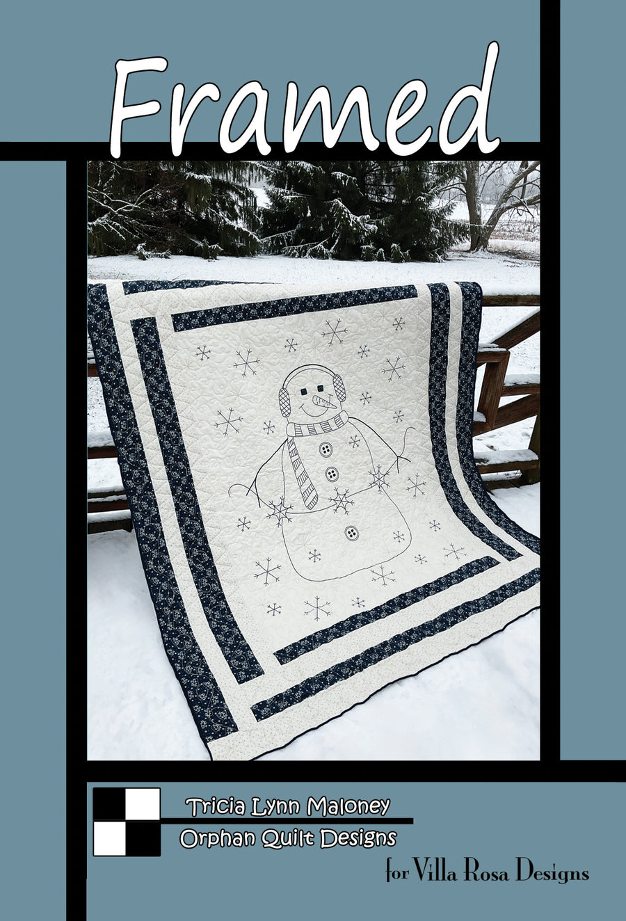 Villa Rosa Designs: Framed Quilt