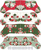 MISTLETOE & HOLLY: Stockings Panel