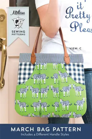 Melissa Mortenson Sewing Patterns: MARCH BAG PATTERN