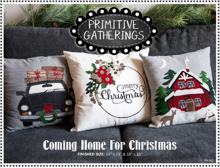 PRIMITIE GATHERINGS: Coming Home For Christmas Pattern