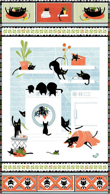CATS IN THE LAUNDRY: Cats in the Laundry Panel