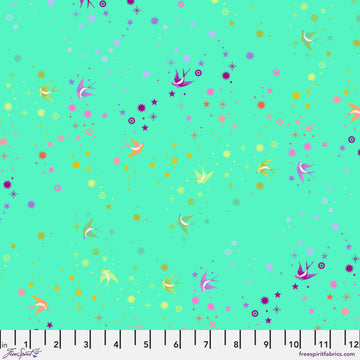 Tula Pink TRUE COLORS: Fairy Dust-Frolic (1/4 Yard)
