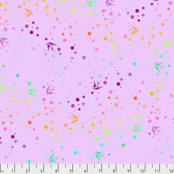 Tula Pink TRUE COLORS: Fairy Dust-Lavender (1/4 Yard)