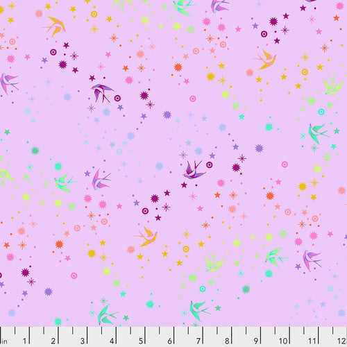 Tula Pink TRUE COLORS: Fairy Dust-Lavender (1/4 Yard)