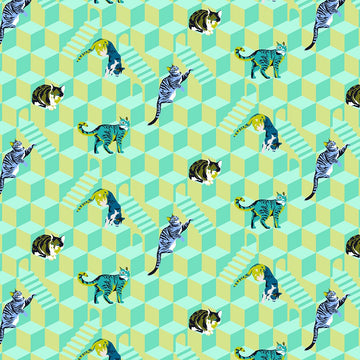 Tula Pink BESTIES: Sitting Pretty-Meadow (1/4 Yard)