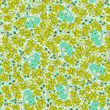 Tula Pink BESTIES: Chubby Cheeks-Clover (1/4 Yard)