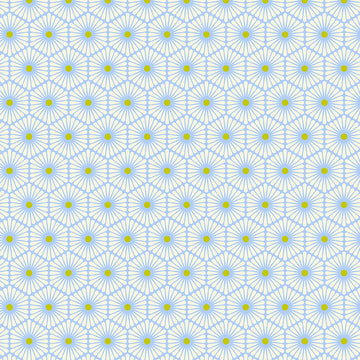 Tula Pink BESTIES: Daisy Chain-Bluebell (1/4 Yard)