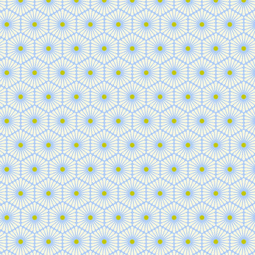 Tula Pink Besties: Daisy Chain-Bluebell (1/4 Yard)