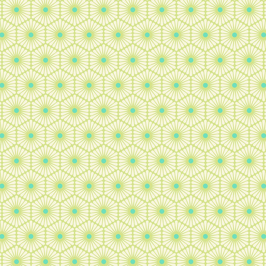 Tula Pink BESTIES: Daisy Chain-Clover (1/4 Yard)