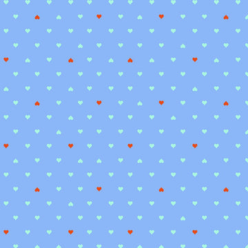 Tula Pink BESTIES: Unconditional Love-Bluebell (1/4 Yard)
