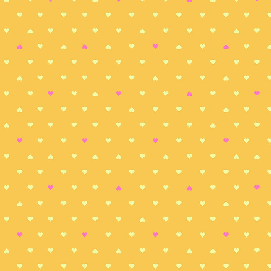 Tula Pink BESTIES: Unconditional Love-Buttercup (1/4 Yard)
