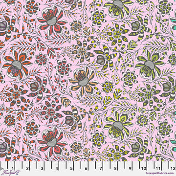 Tula Pink Roar!: Wild Vine- Blush (1/4 Yard)