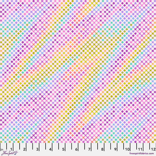 Tula Pink Roar!: Northern Lights- Blush (1/4 Yard)