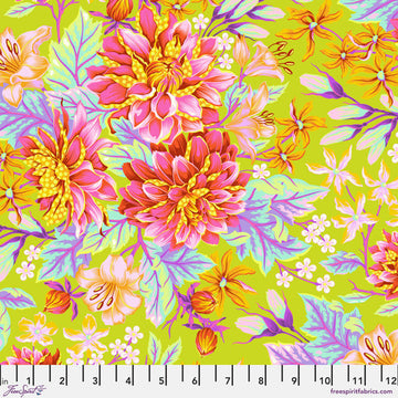 Tula Pink UNTAMED: Hello Dahlia-Moonbeam  (1/4 Yard)