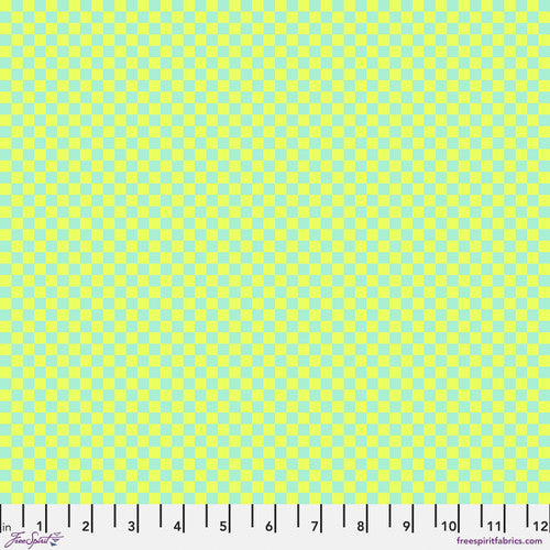 Tula Pink UNTAMED: Check Please-Moonbeam (1/4 Yard)