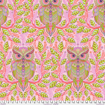 Tula Pink FULL MOON FOREST II: Hootie Patootie-Honey (1/4 Yard)