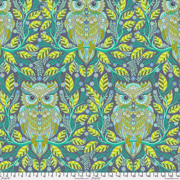 Tula Pink FULL MOON FOREST II: Hootie Patootie-Starlight (1/4 Yard)