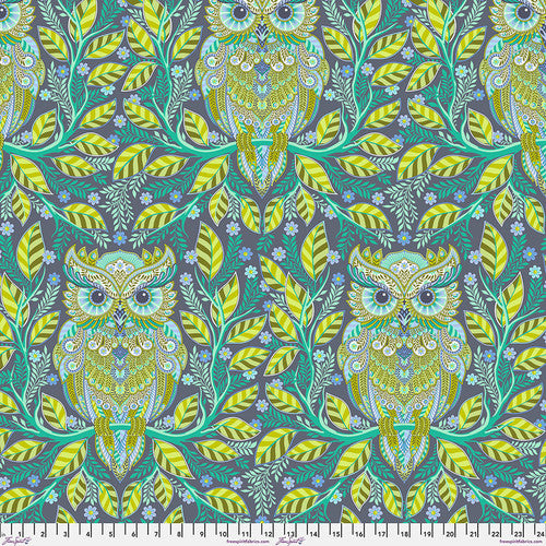 Tula Pink FULL MOON FOREST II: Hootie Patootie-Starlight (1/4 Yard)