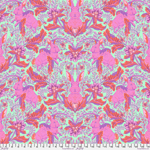 Tula Pink FULL MOON FOREST II: Hoppy Go Lucky-Blossom (1/4 Yard)