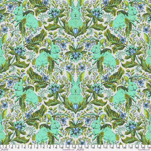 Tula Pink FULL MOON FOREST II: Hoppy Go Lucky-Starlight (1/4 Yard)